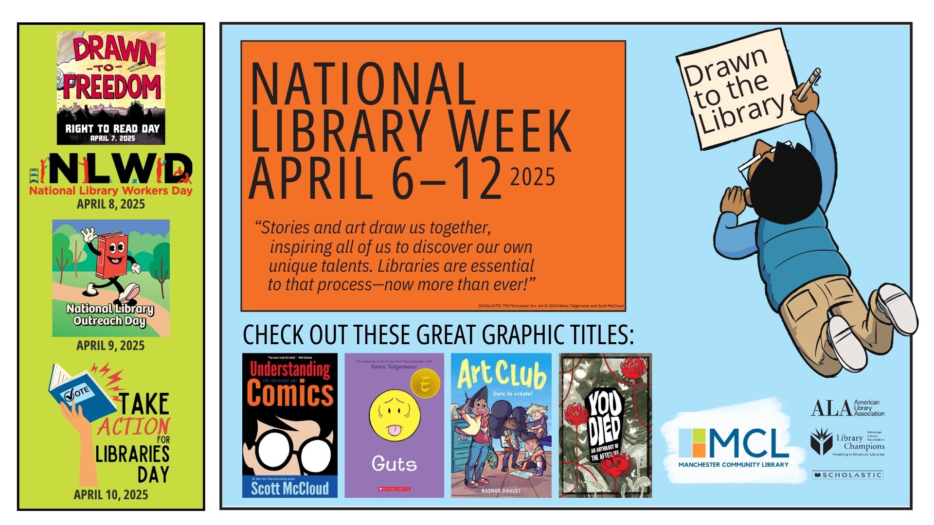 National Library Week 2025 – Manchester Community Library