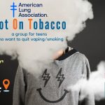 Promotional image for the MCL's NOT (Not on Tobacco) drop-in group for teens